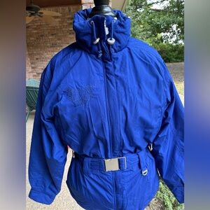 Kaelin vintage women’s embroidered ski jacket sz 8